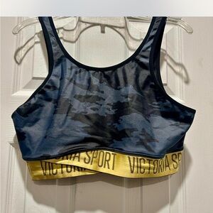 Victoria's Secret Navy Camo Sports Bra